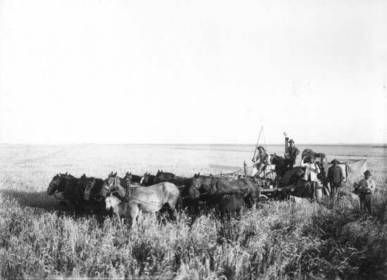 Archivo: Cosechadora - Decada del 20.jpg